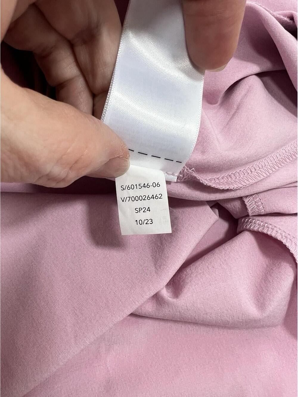 Athleta Elation V -Neck Hybrid Midi Active Dress Pink Sz XS - Picture 8 of 9
